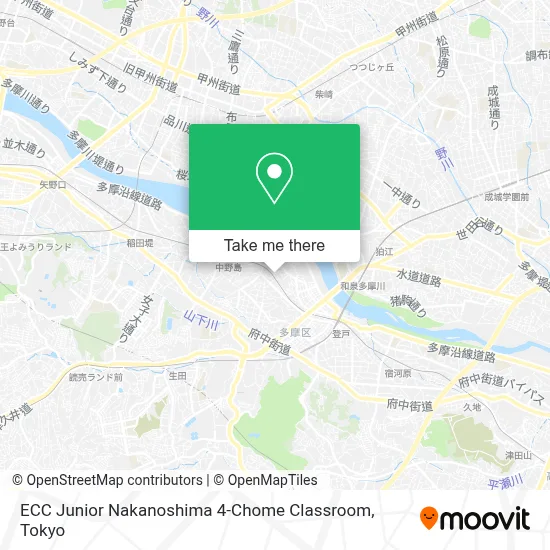 ECC Junior Nakanoshima 4-Chome Classroom map