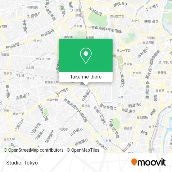 Studio map