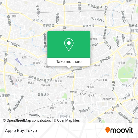 Apple Boy map
