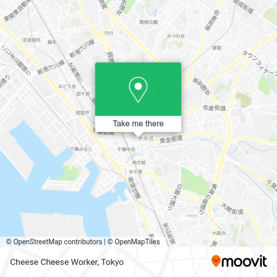 Cheese Cheese Worker map