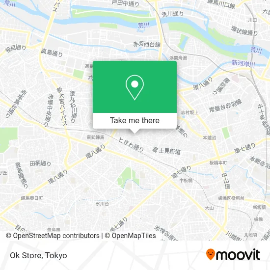 Ok Store map