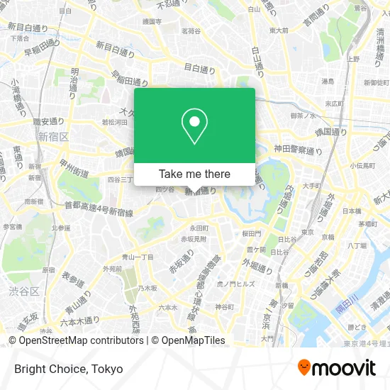 Bright Choice map