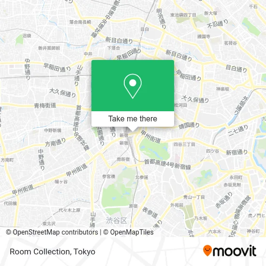 Room Collection map