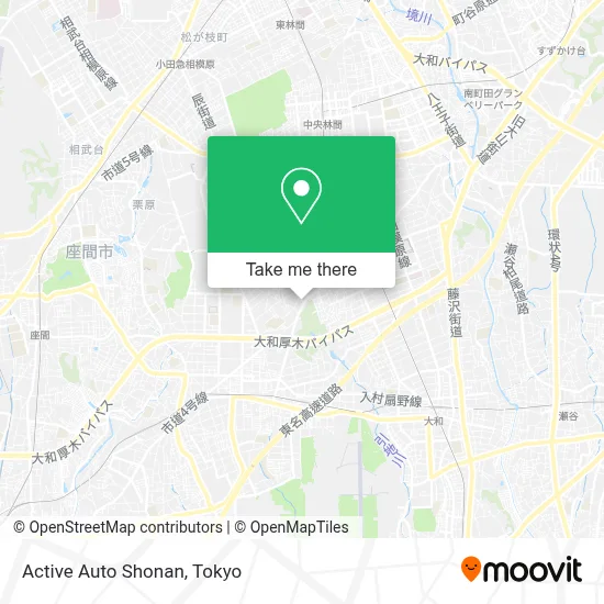 Active Auto Shonan map