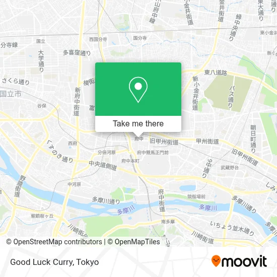 Good Luck Curry map