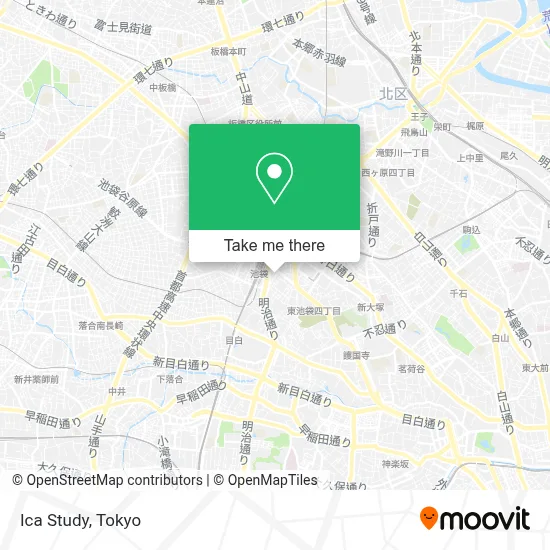 Ica Study map