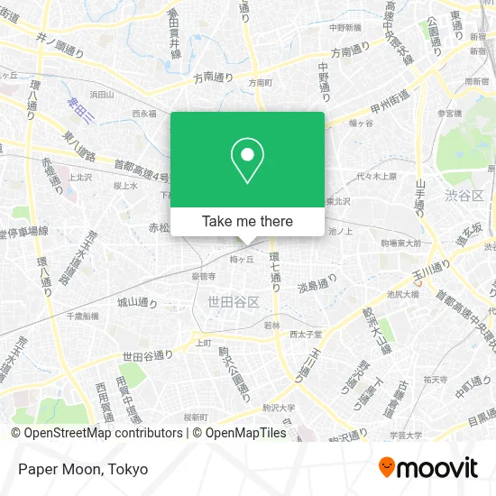 Paper Moon map