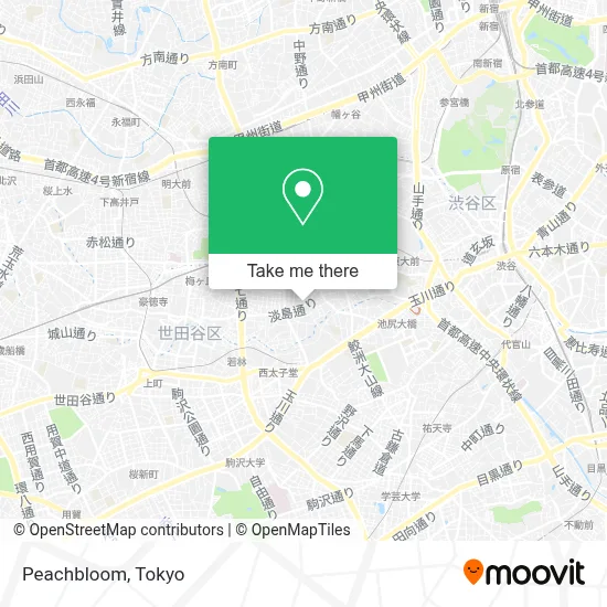 Peachbloom map