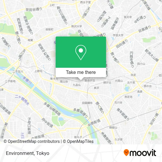 Environment map