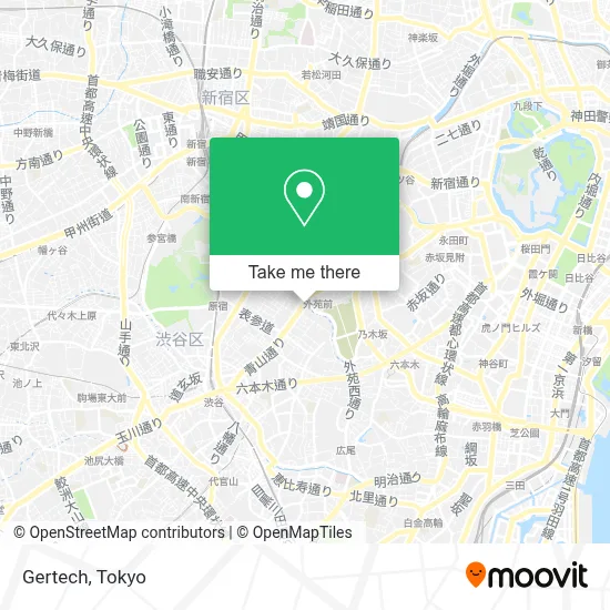 Gertech map