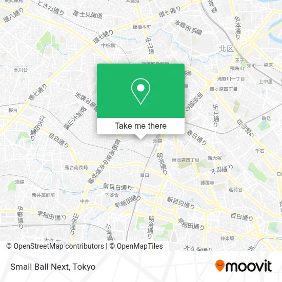 Small Ball Next map