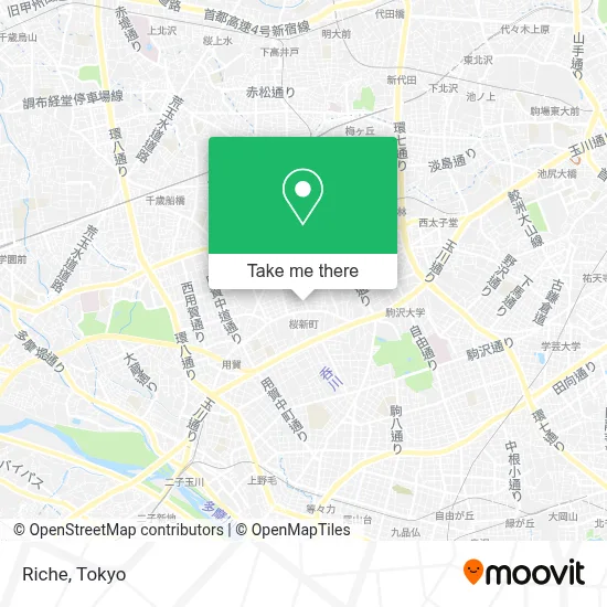 Riche map