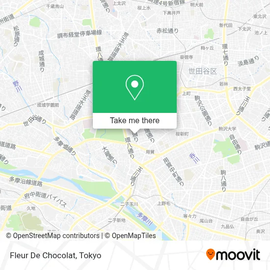Fleur De Chocolat map