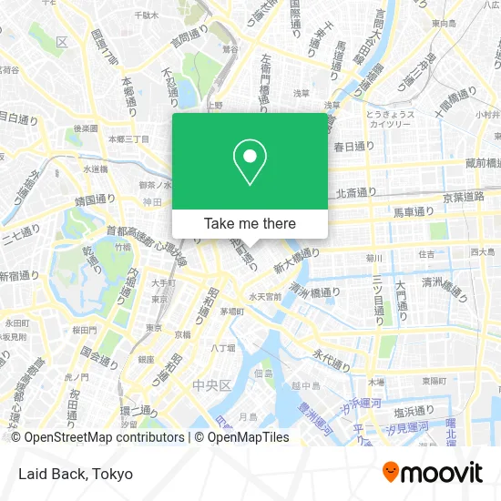 Laid Back map