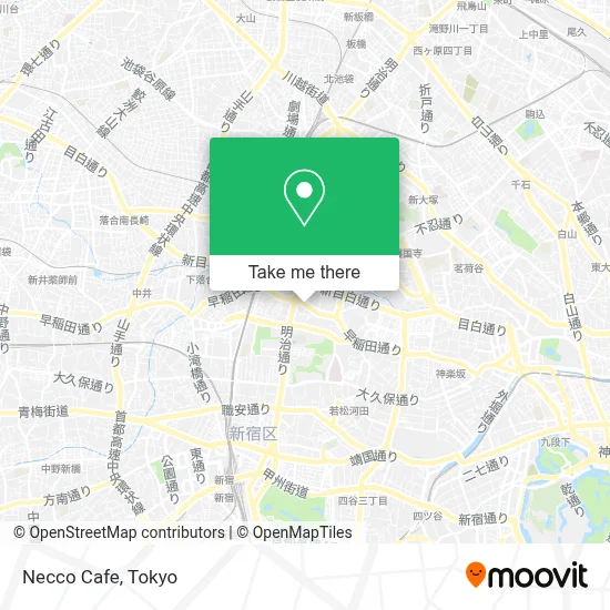 Necco Cafe map