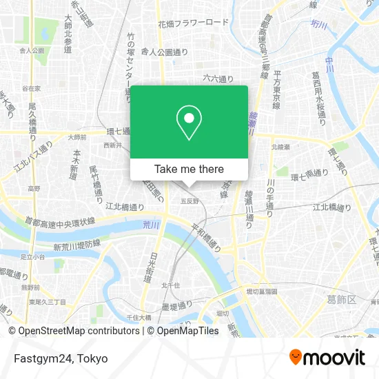 Fastgym24 map