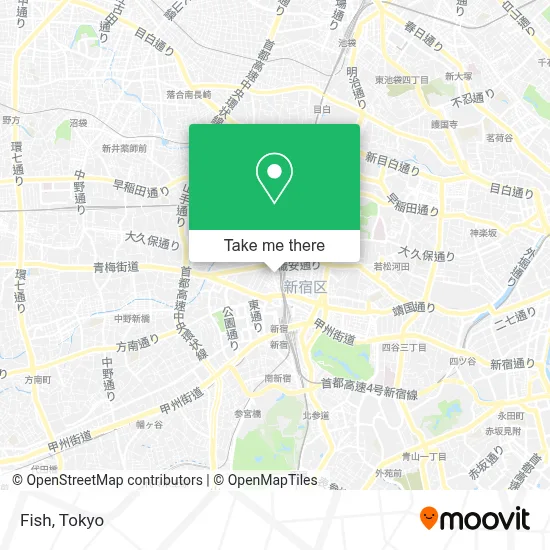 Fish map