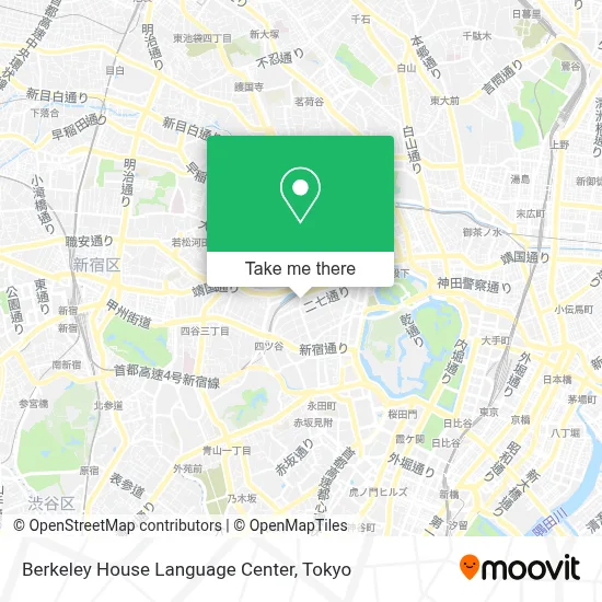 Berkeley House Language Center map