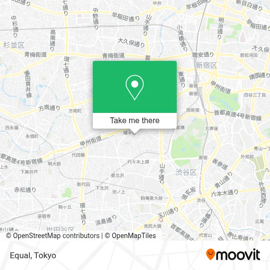 Equal map