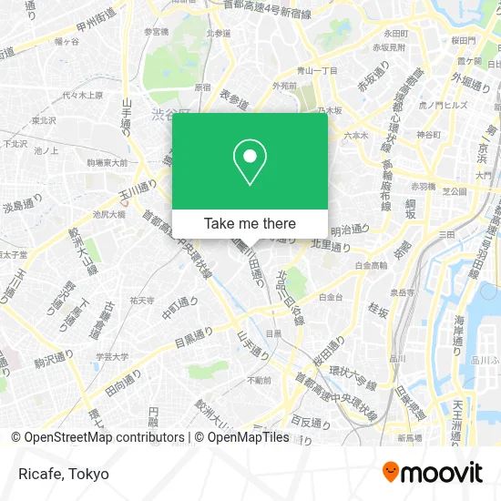 Ricafe map