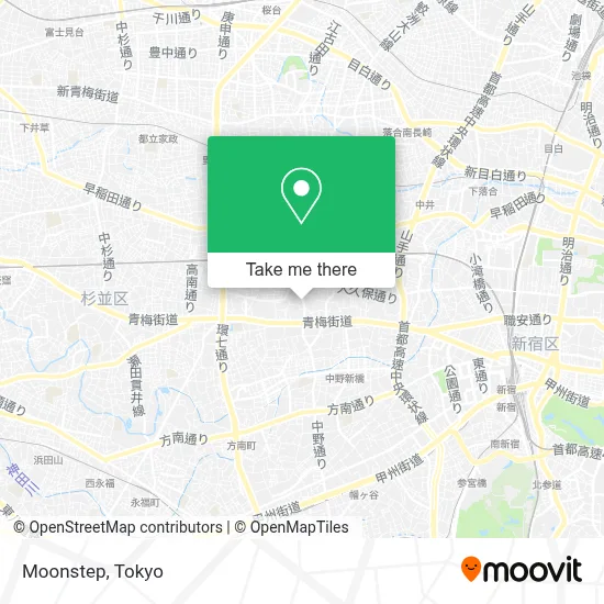 Moonstep map