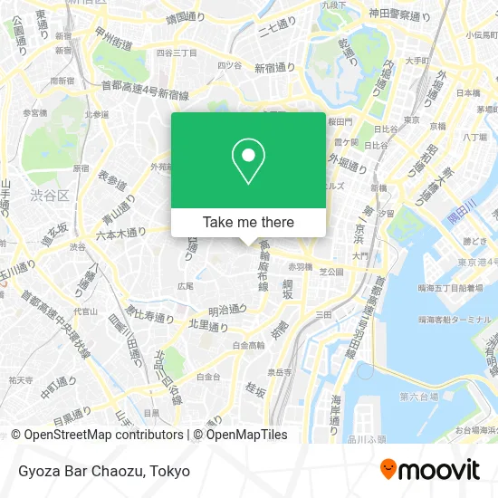 Gyoza Bar Chaozu map
