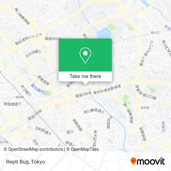 Repti Bug map