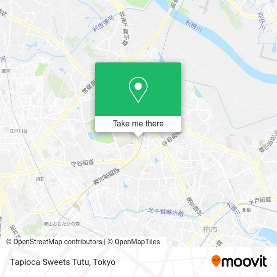 Tapioca Sweets Tutu map