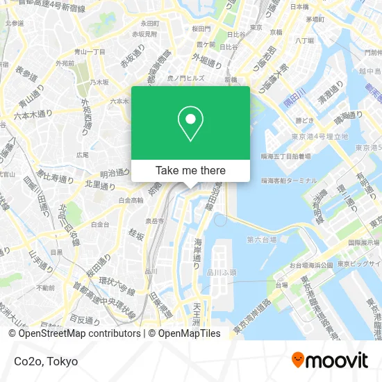 Co2o map