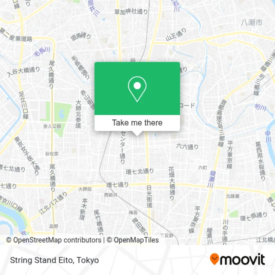 String Stand Eito map