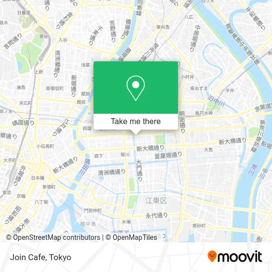 Join Cafe map