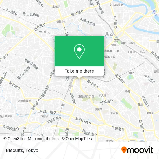 Biscuits map