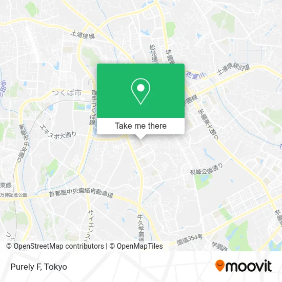 Purely F map