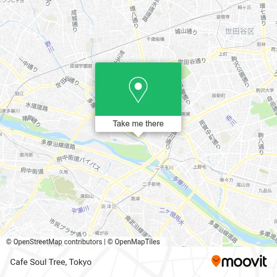 Cafe Soul Tree map