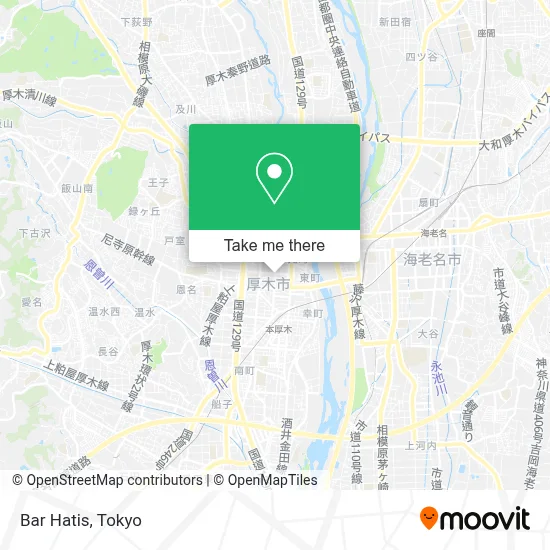 Bar Hatis map