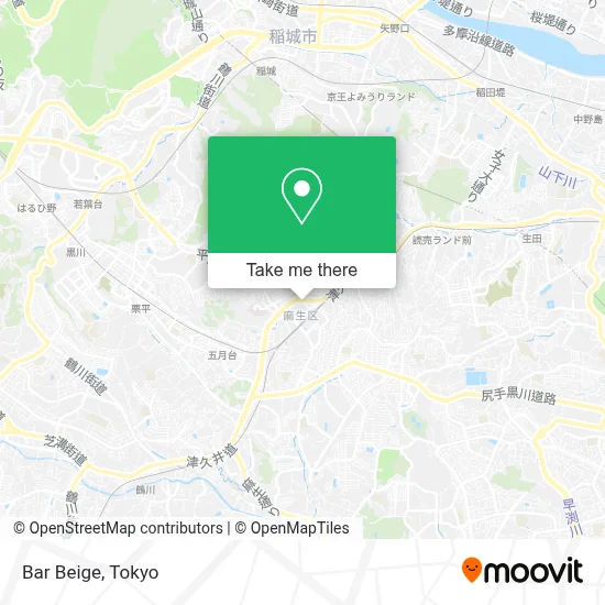 Bar Beige map