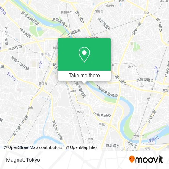 Magnet map