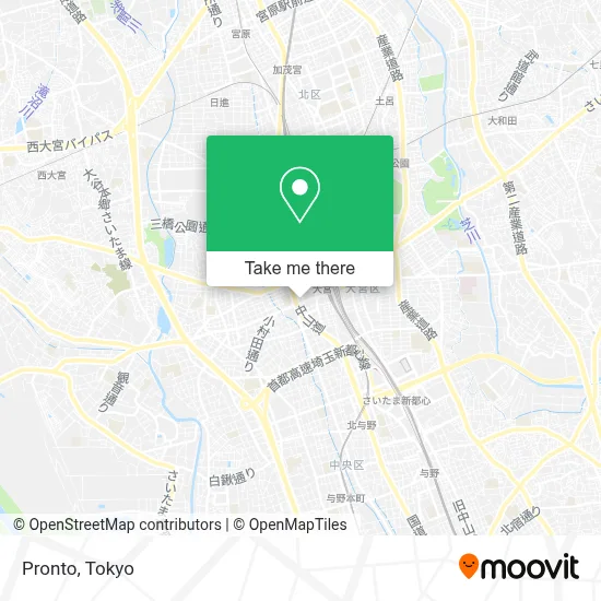 Pronto map
