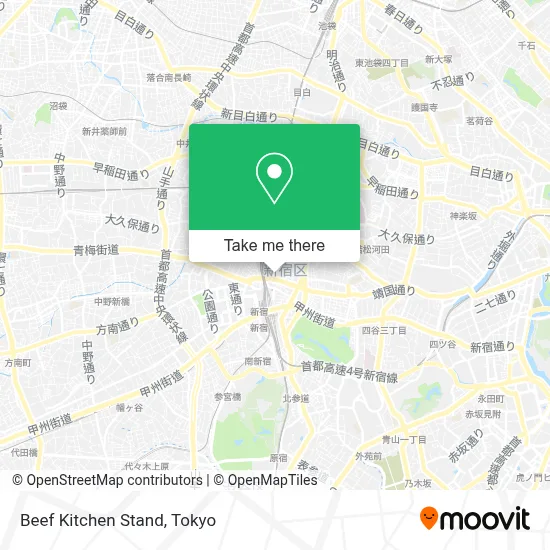 Beef Kitchen Stand map