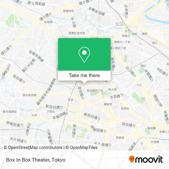 Box In Box Theater map