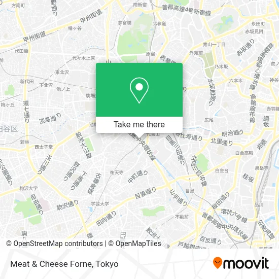 Meat & Cheese Forne map