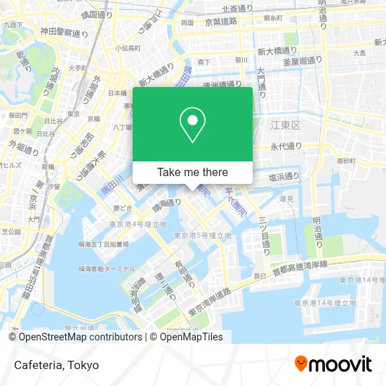 Cafeteria map