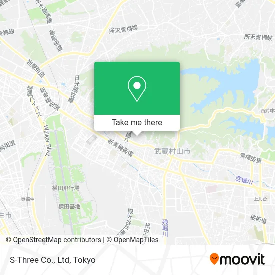 S-Three Co., Ltd map