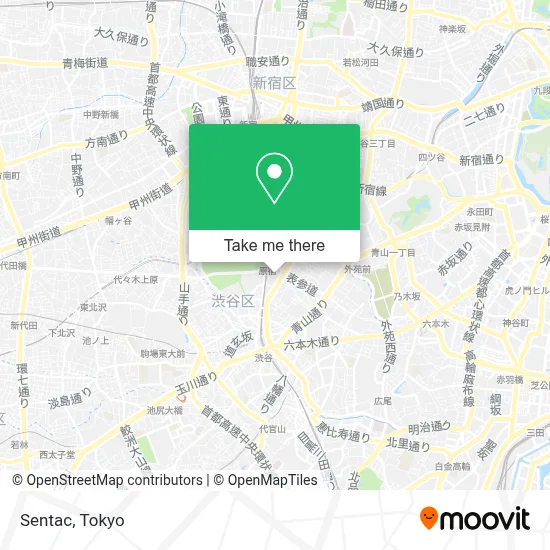 Sentac map