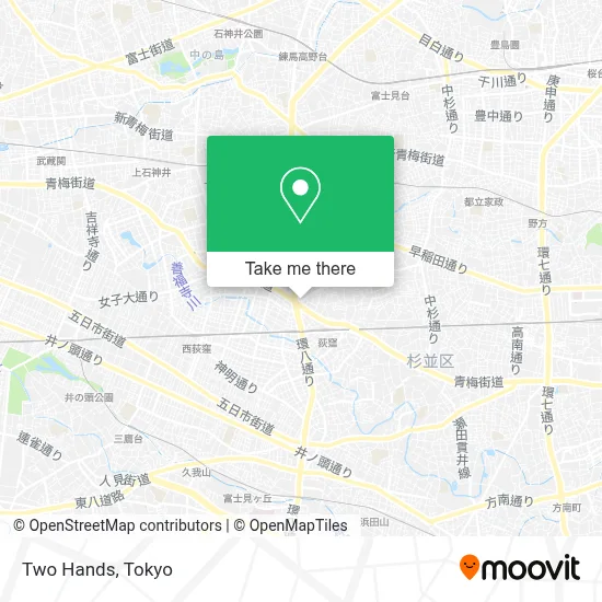 Two Hands map