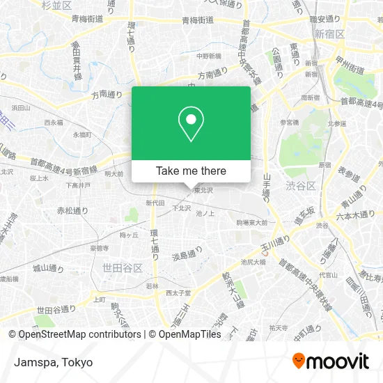 Jamspa map