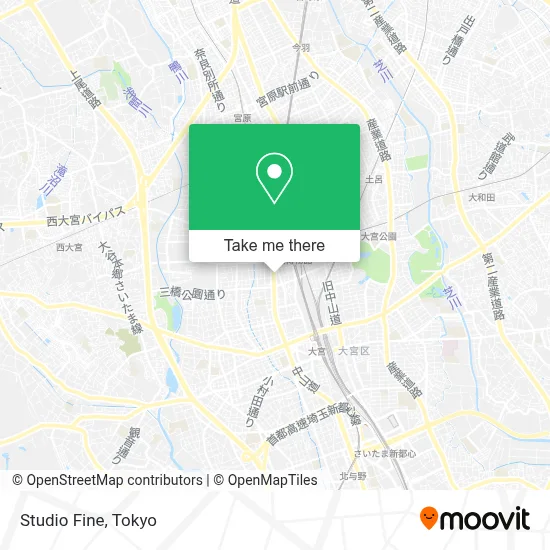 Studio Fine map