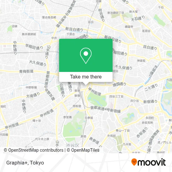 Graphia+ map