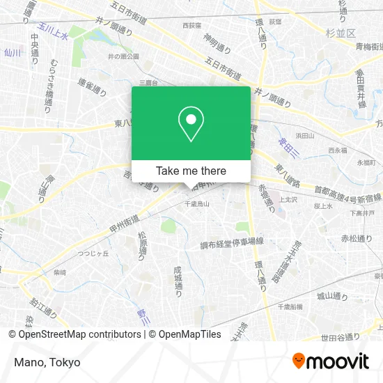 Mano map