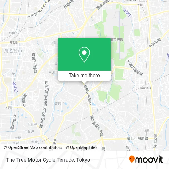 The Tree Motor Cycle Terrace map